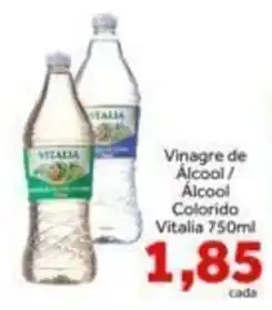 Shibata Supermercados Vinagre de Alcool / Alcool Colorido Vitalia oferta