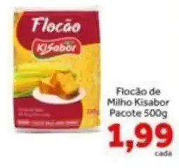 Shibata Supermercados Flocão de Milho Kisabor oferta