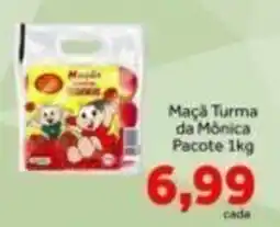 Shibata Supermercados Maçã Turma da Mônica oferta