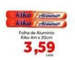 Shibata Supermercados Folha de Aluminio Kiko oferta