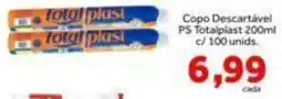 Shibata Supermercados Copo descartável ps totalplast oferta