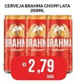 Atacadão Dia a Dia Cerveja brahma chopp lata oferta