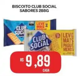 Atacadão Dia a Dia Biscoito club social sabores oferta
