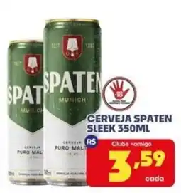 Boa Supermercados Cerveja spaten sleek oferta