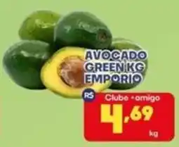 Boa Supermercados avocado green kg oferta