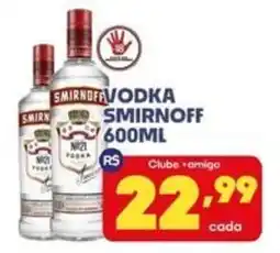 Boa Supermercados Vodka smirnoff oferta