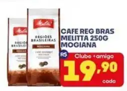 Boa Supermercados Cafe reg bras melitta 250g mogiana oferta