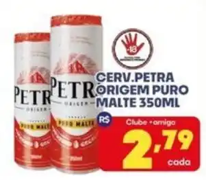 Boa Supermercados Cerv. petra origem puro malte oferta