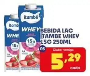 Bebida lac itambe whey 15g