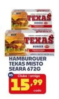 Boa Supermercados Hambúrguer texas misto seara oferta