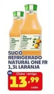 Boa Supermercados suco refrigerado natural one fr 1,3l laranja oferta