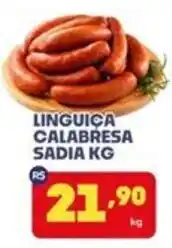 Boa Supermercados Linguiça calabresa sadia kg oferta