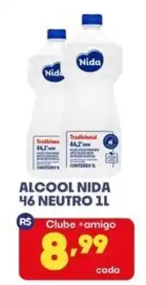 Boa Supermercados Alcool nida 46 neutro 1l oferta