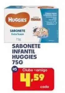 Boa Supermercados Sabonete infantil huggies oferta