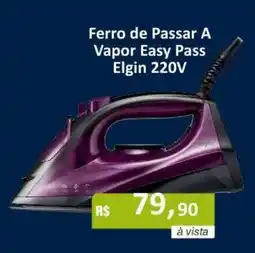 Copercana Ferro de passar a vapor easy pass elgin 220v oferta