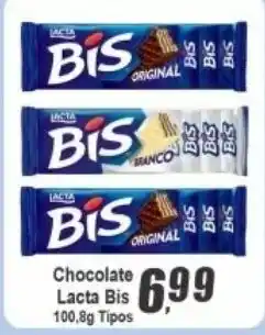 Panelão Chocolate lacta bis tipos oferta