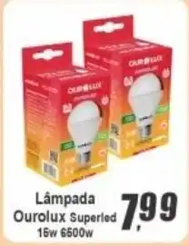 Panelão Lâmpada Ourolux Superled 15w 650w oferta