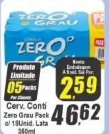 Panelão Cerv. Conti Zero Grau Pack oferta