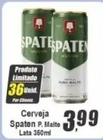 Panelão Cerveja Spaten P. Malte oferta