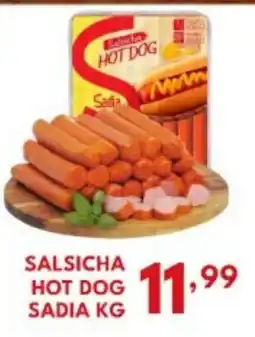 Rede Plus Supermercados Salsicha hot dog sadia kg oferta