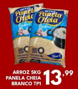 Rede Plus Supermercados Arroz panela cheia branco tp1 oferta