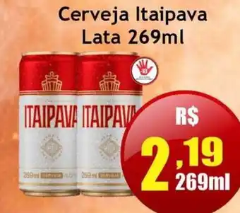 Supermercado Kibe Cerveja itaipava oferta