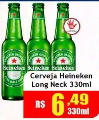 Supermercado Kibe Cerveja Heineken Long Neck oferta