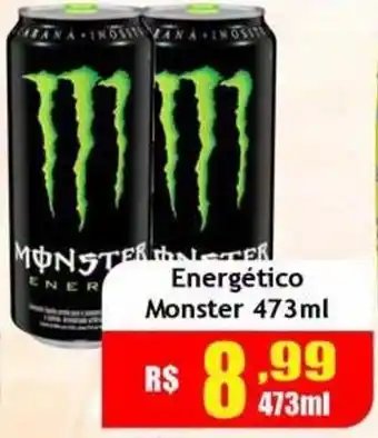 Supermercado Kibe Energético Monster oferta