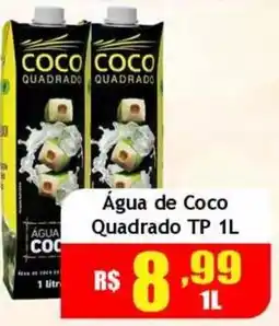 Supermercado Kibe Água de Coco Quadrado TP oferta