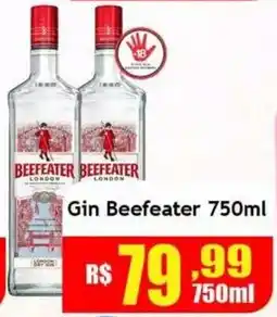 Supermercado Kibe Gin Beefeater oferta