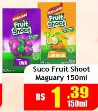 Supermercado Kibe Suco fruit shoot maguary oferta