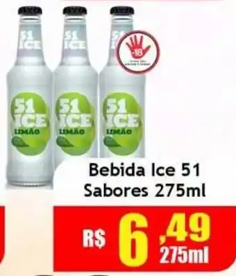 Supermercado Kibe Bebida ice 51 sabores oferta