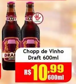 Supermercado Kibe Chopp de Vinho Draft oferta