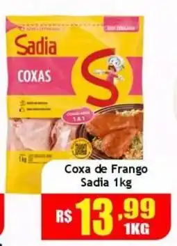 Supermercado Kibe Coxa de Frango Sadia oferta