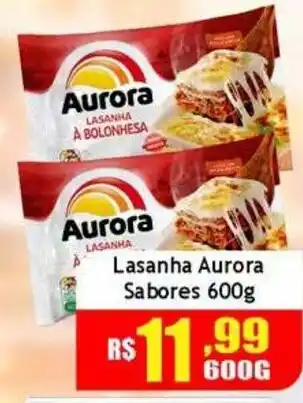 Supermercado Kibe Lasanha aurora sabores oferta