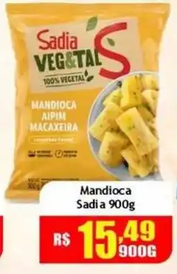 Supermercado Kibe Mandioca Sadia oferta