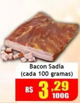 Supermercado Kibe Bacon Sadia oferta