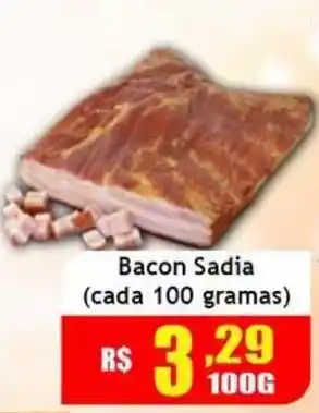 Supermercado Kibe Bacon Sadia oferta