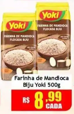 Supermercado Kibe Farinha de Mandioca Biju Yoki oferta
