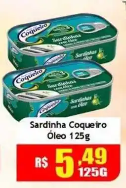 Supermercado Kibe Sardinha coqueiro oferta