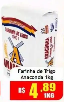 Supermercado Kibe Farinha de Trigo Anaconda 1kg oferta