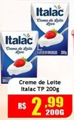 Supermercado Kibe Creme de Leite Italac TP oferta