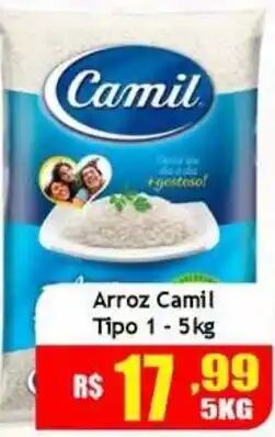 Supermercado Kibe Arroz camil tipo 1 oferta