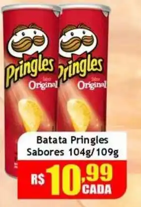 Supermercado Kibe Batata pringles sabores oferta