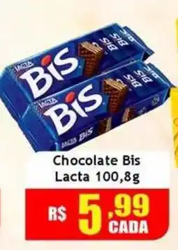 Supermercado Kibe Chocolate Bis Lacta oferta