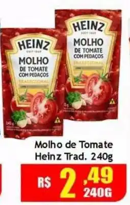 Supermercado Kibe Molho de Tomate Heinz Trad. oferta