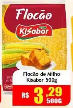 Supermercado Kibe Flocão Kisabor oferta