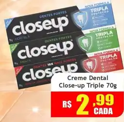 Supermercado Kibe Creme Dental Close-up Triple oferta