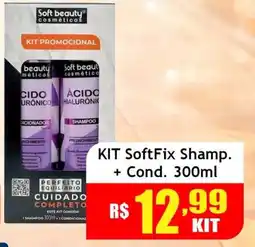 Supermercado Kibe Kit softfix shamp. + cond. oferta