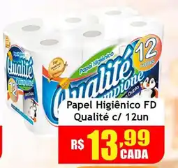 Supermercado Kibe Papel Higiênico FD Qualité c/ 12un oferta